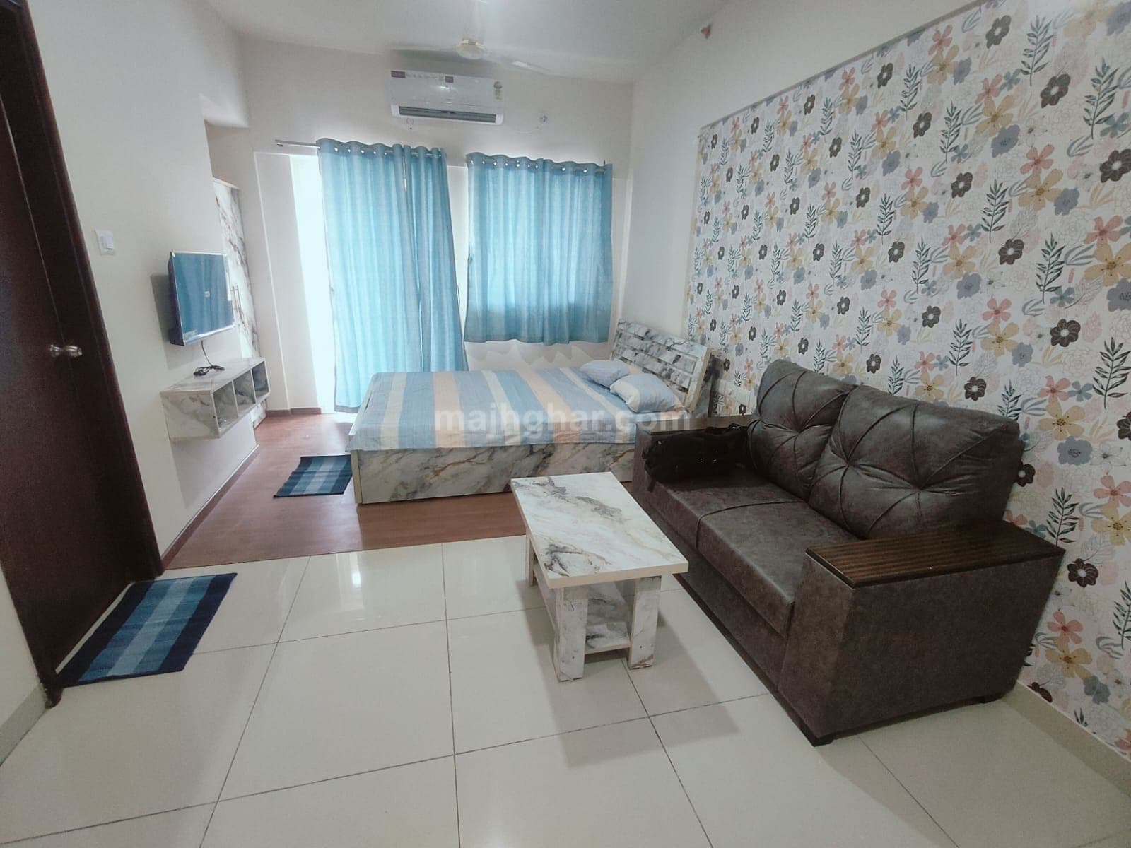 1rk for rent in purvankara silversand kharadi