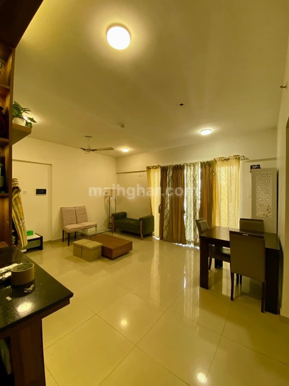 2 BHK flat for rent in TCG The Crown Greens
