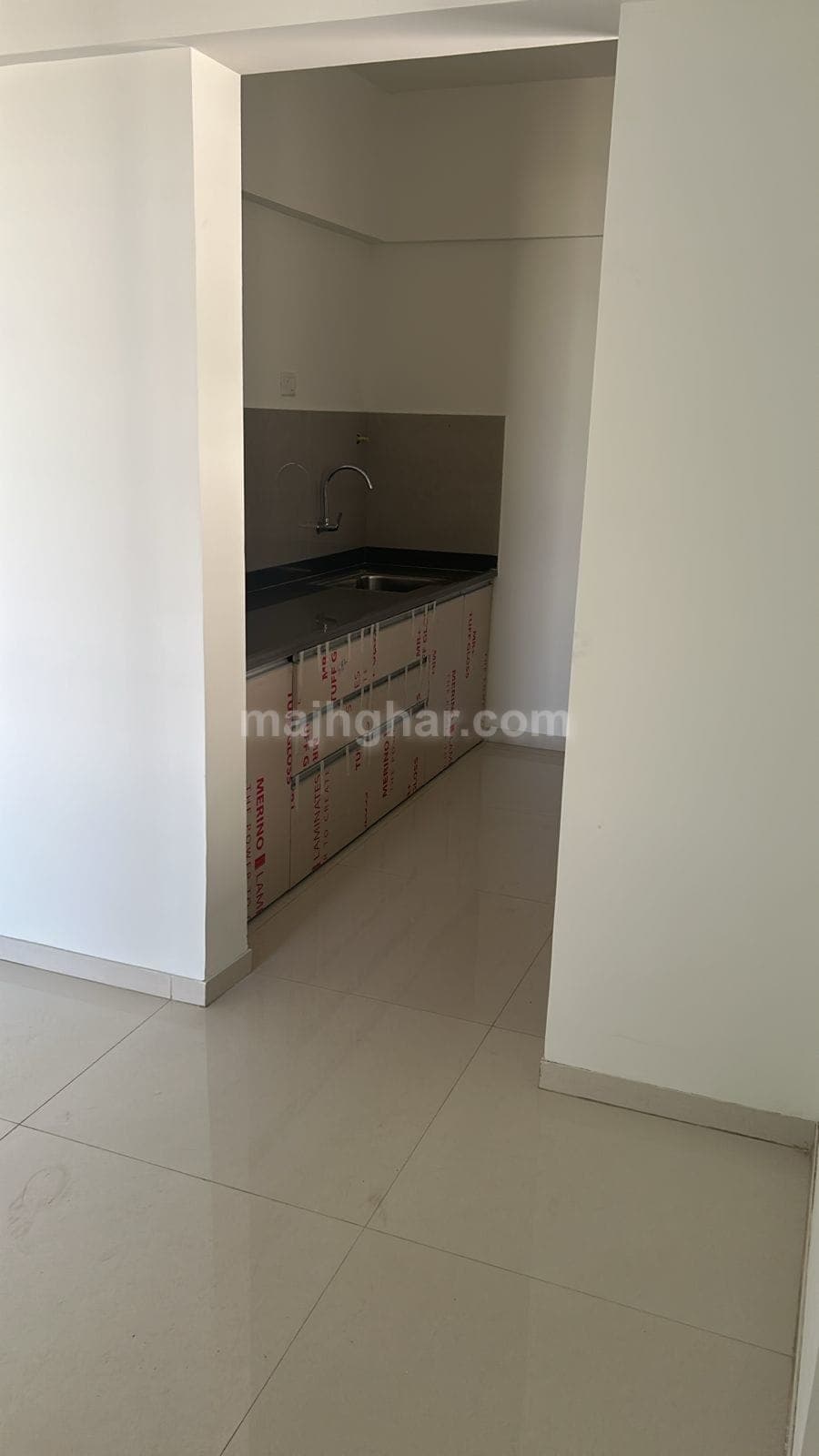 2 BHK Semi-Furnished Flat for Rent in palm springs wakad