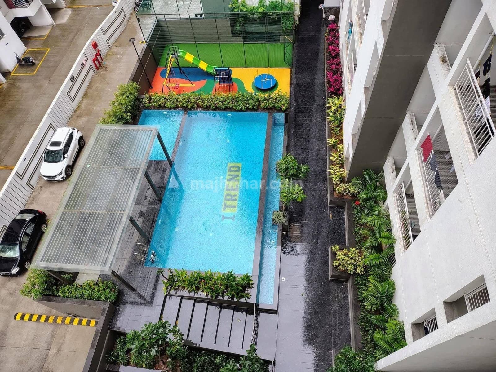 BRAND NEW 2BHK SEMI FURNISHED FOR RENT in bhumkar chowk wakad